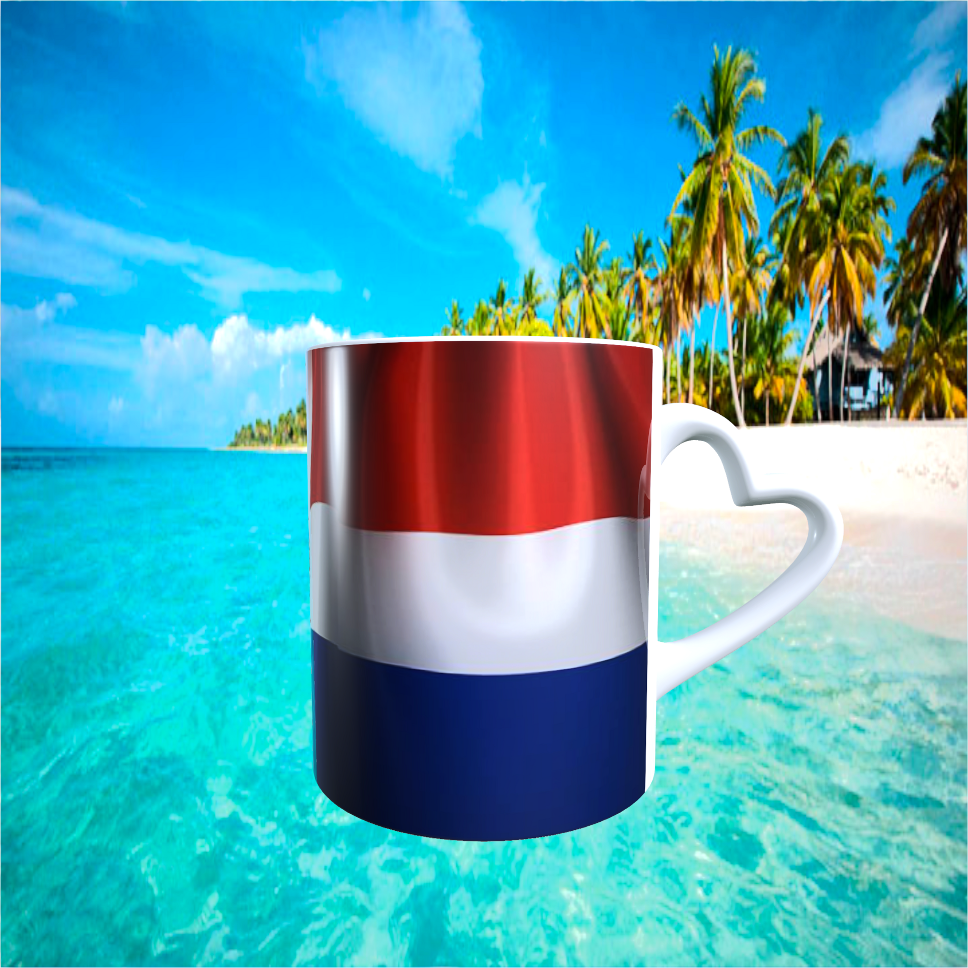 Taza Bandera República Dominicana 01 - 3