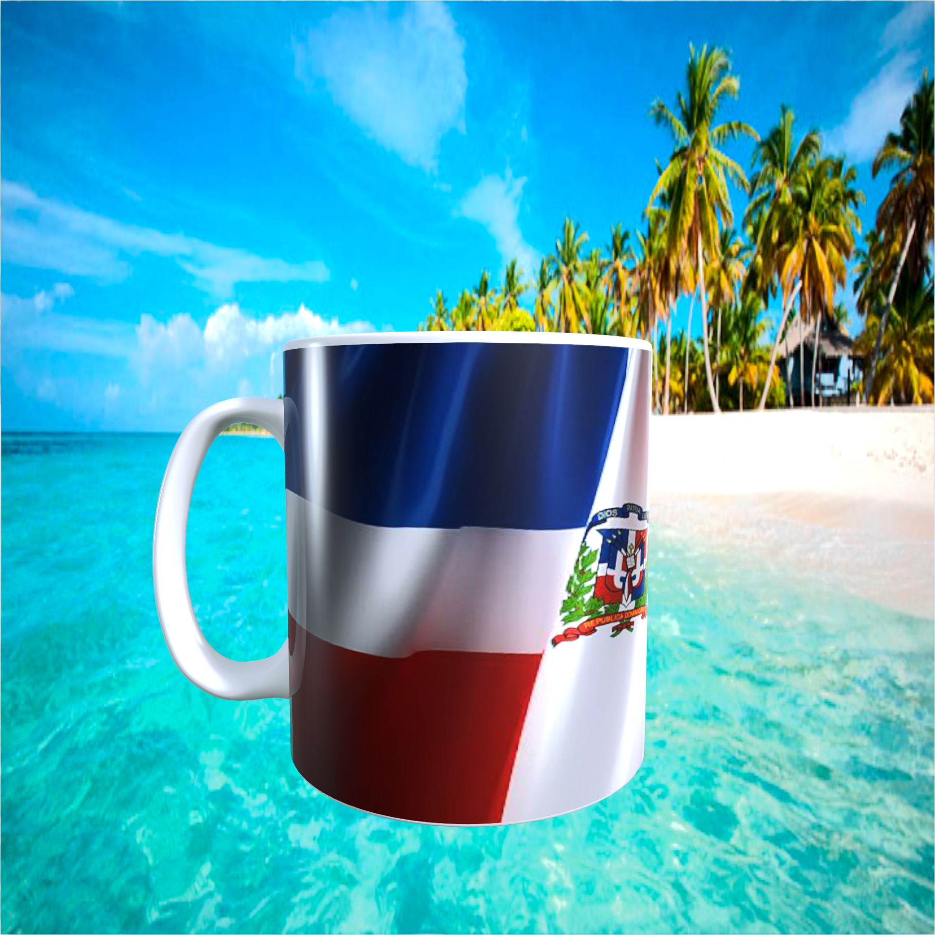 Taza Bandera República Dominicana 01 - 4