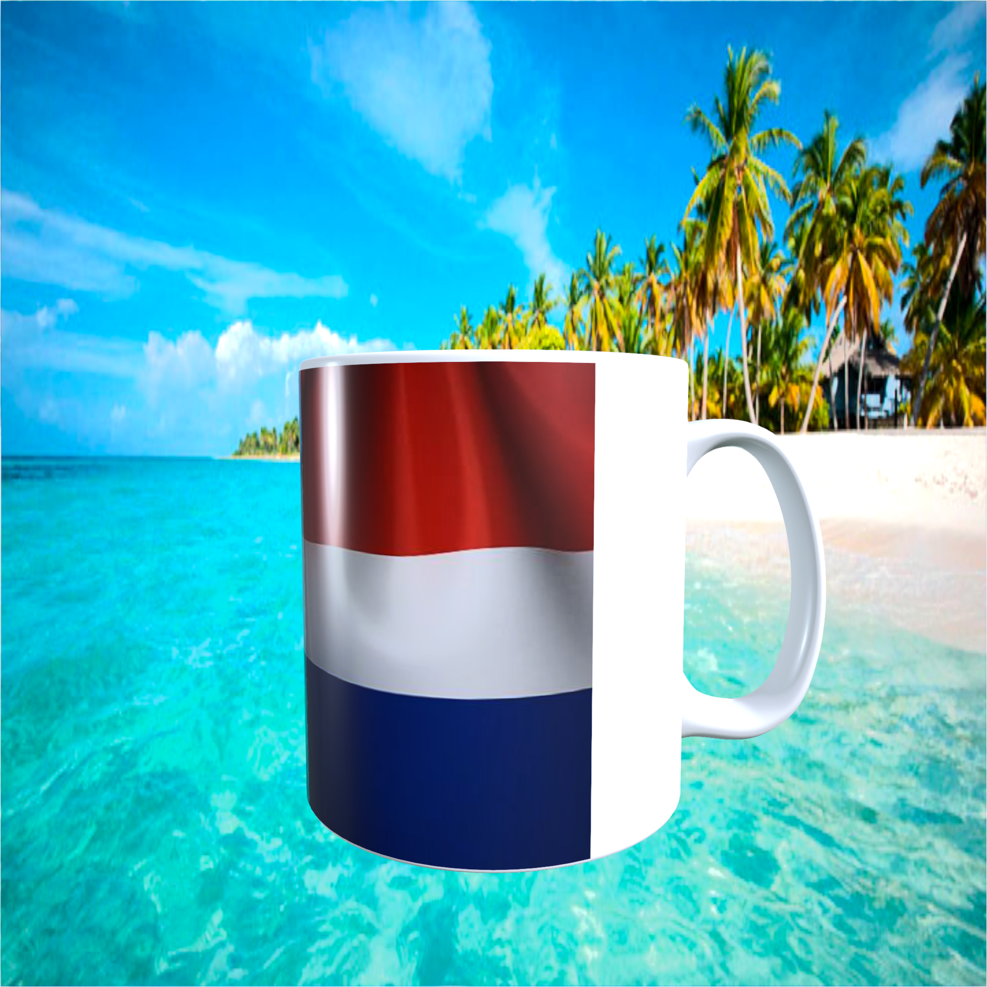 Taza Bandera República Dominicana 01 - 5